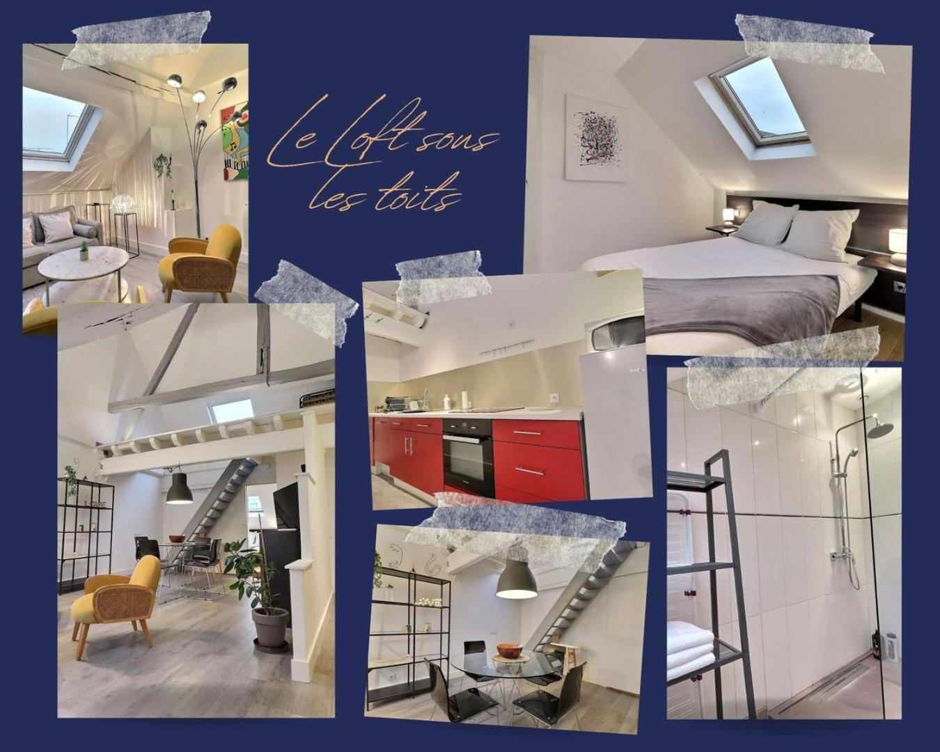 Le Loft Sous Les Toits - Proche Gare - Mon Groom Troyes Esterno foto